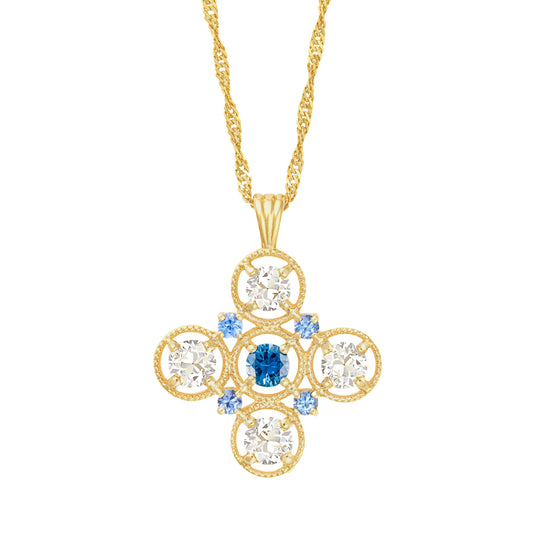 Floating Gem Necklace