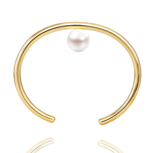 Floating Pearl Cuff