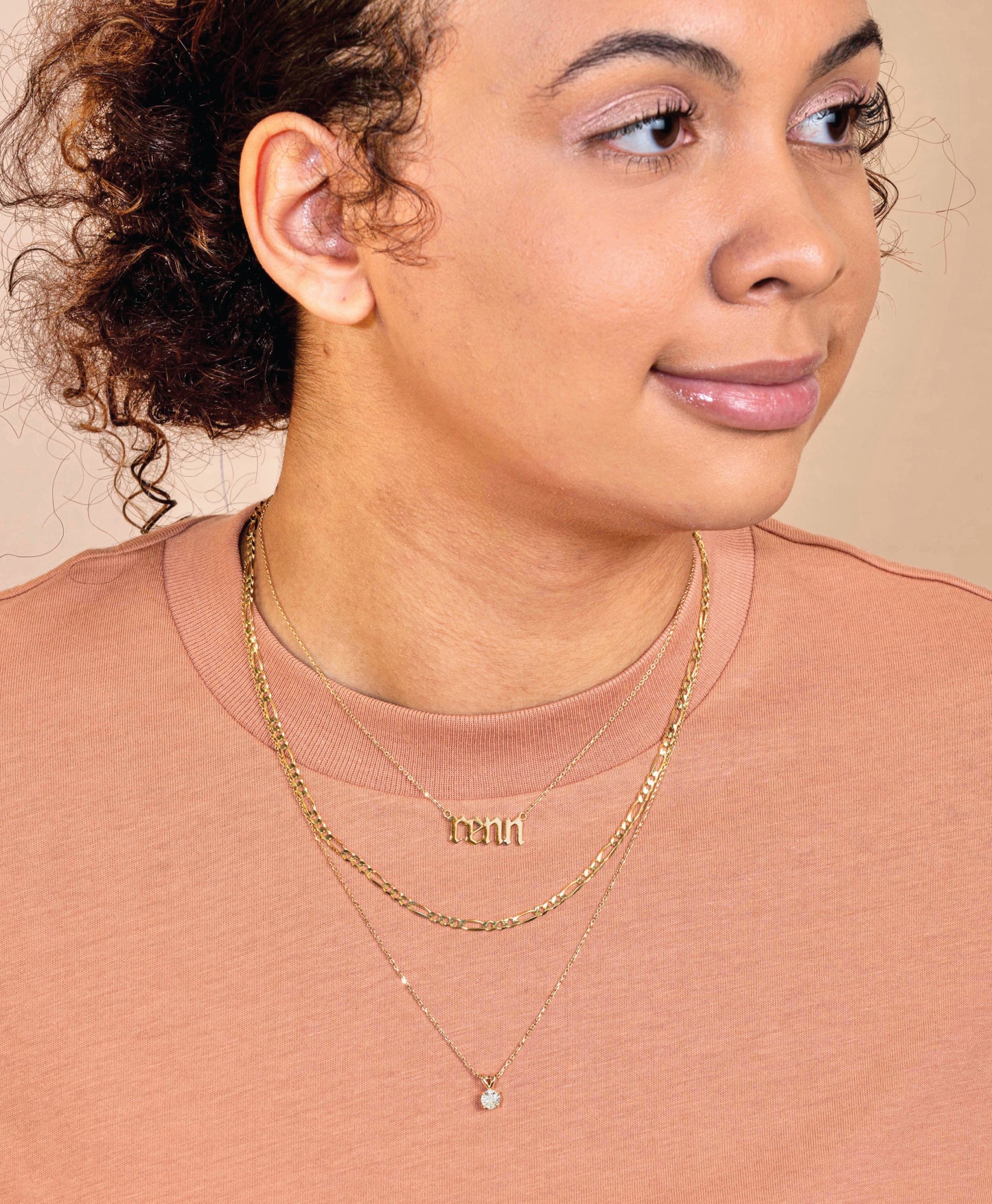 Custom Nameplate Necklace