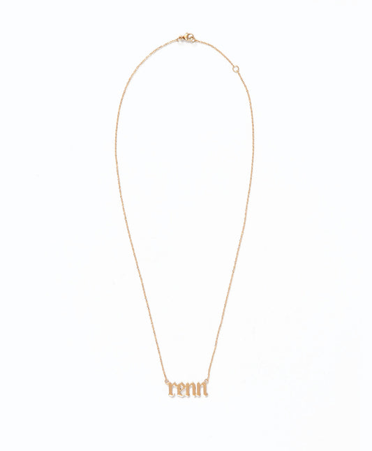 Custom Nameplate Necklace