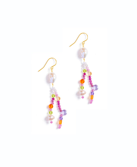 Rainbow Jewel Earrings