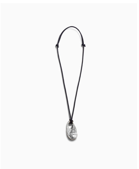 Silver Heart of Ocean Pendant