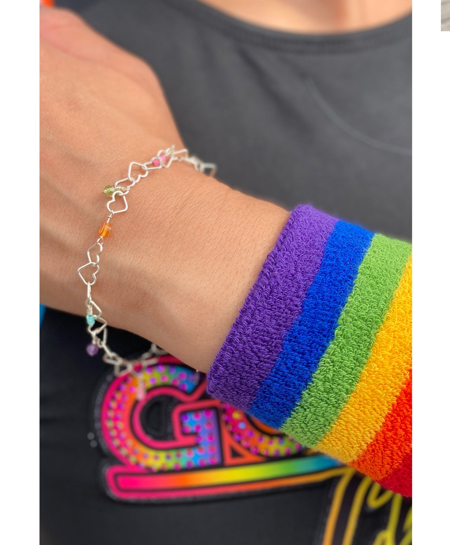 Linked Hearts Bracelet