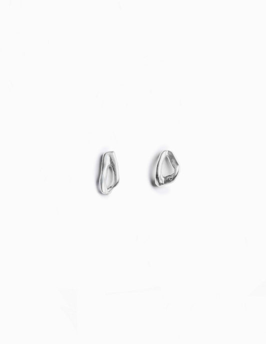 Silver Coral Earrings