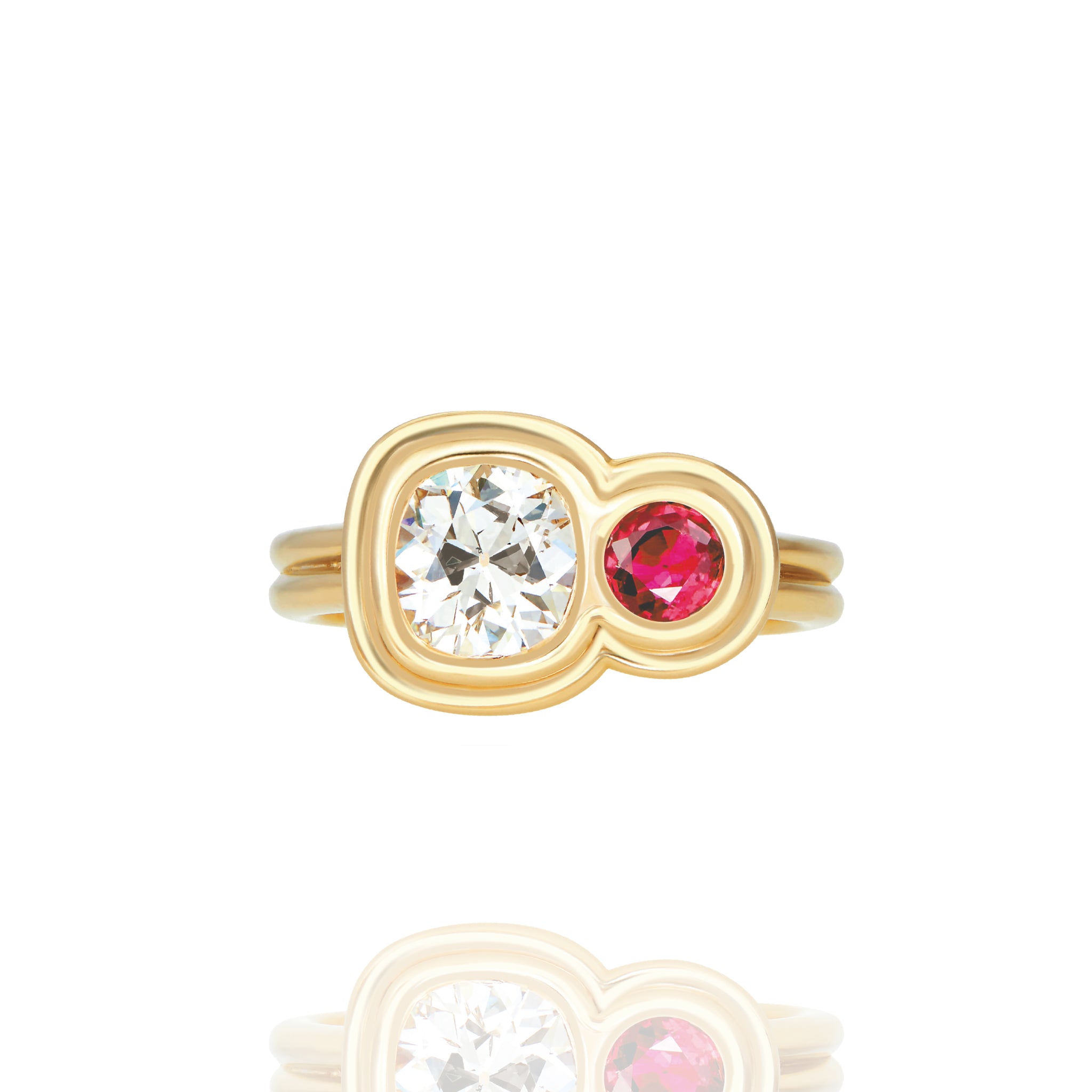 Capulet Diamond and Ruby Ring – Renn New York