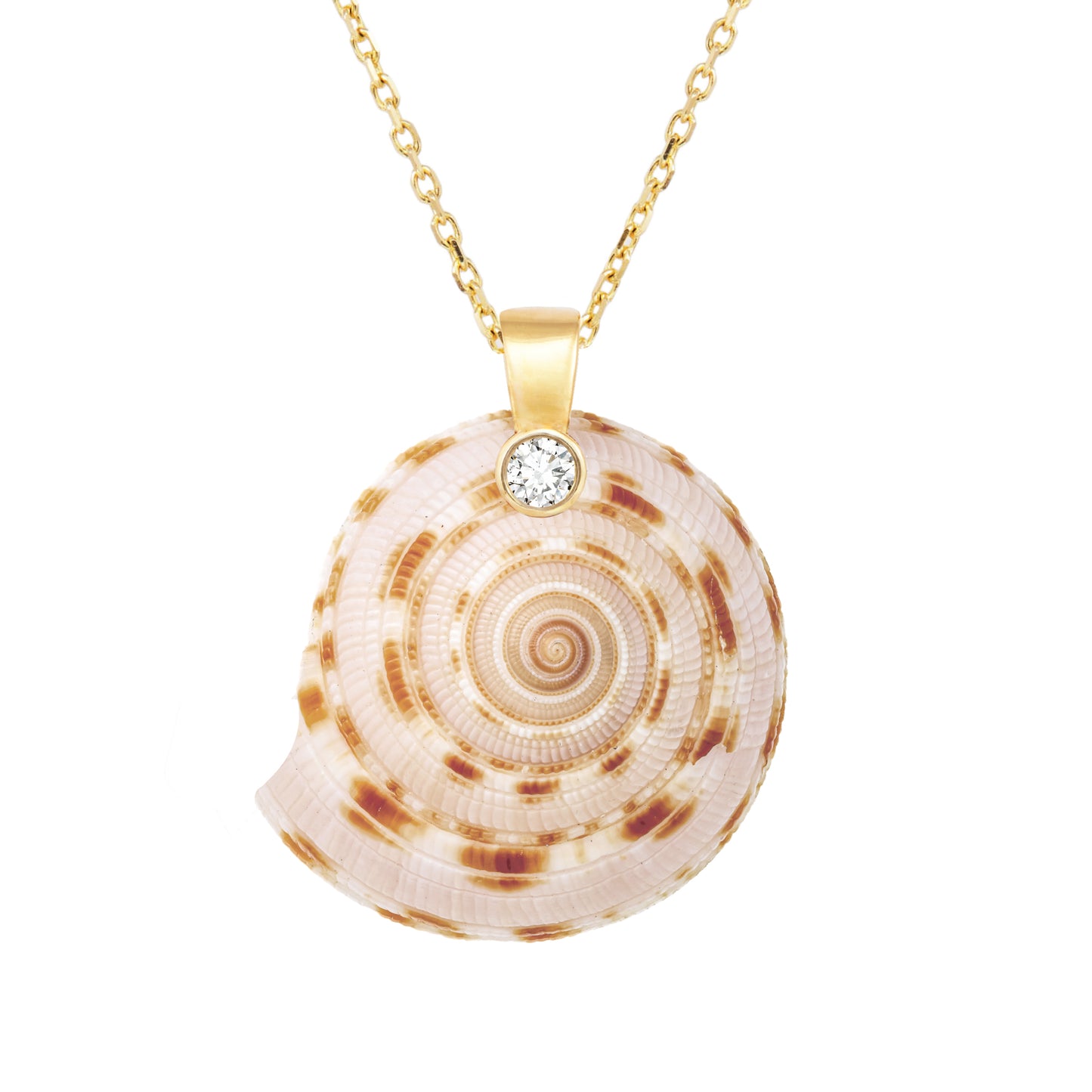 Del Sol Pendant with Natural Diamond