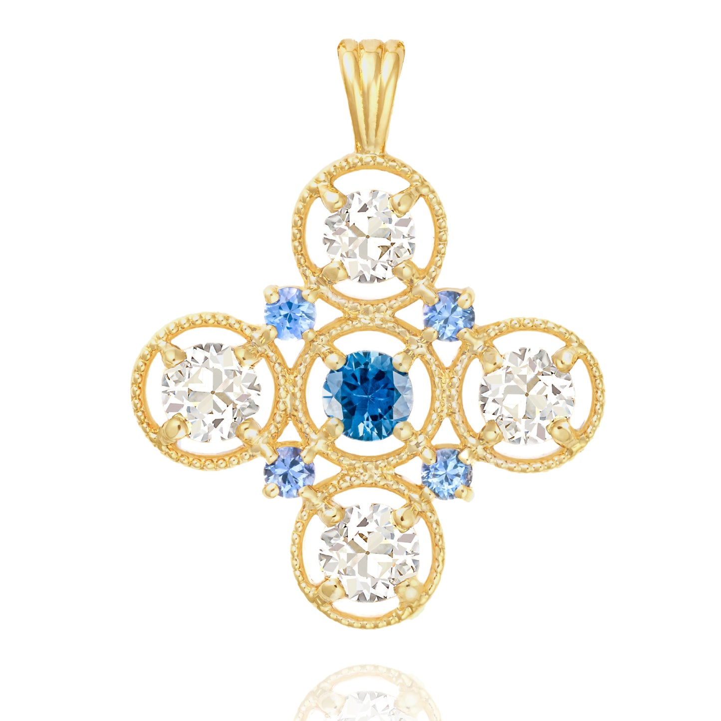Floating Gem Necklace