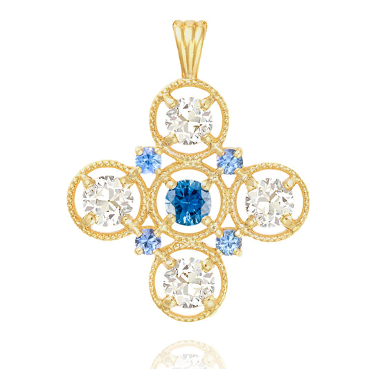 Floating Gem Necklace