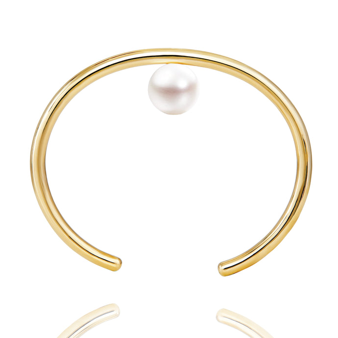 Floating Pearl Cuff