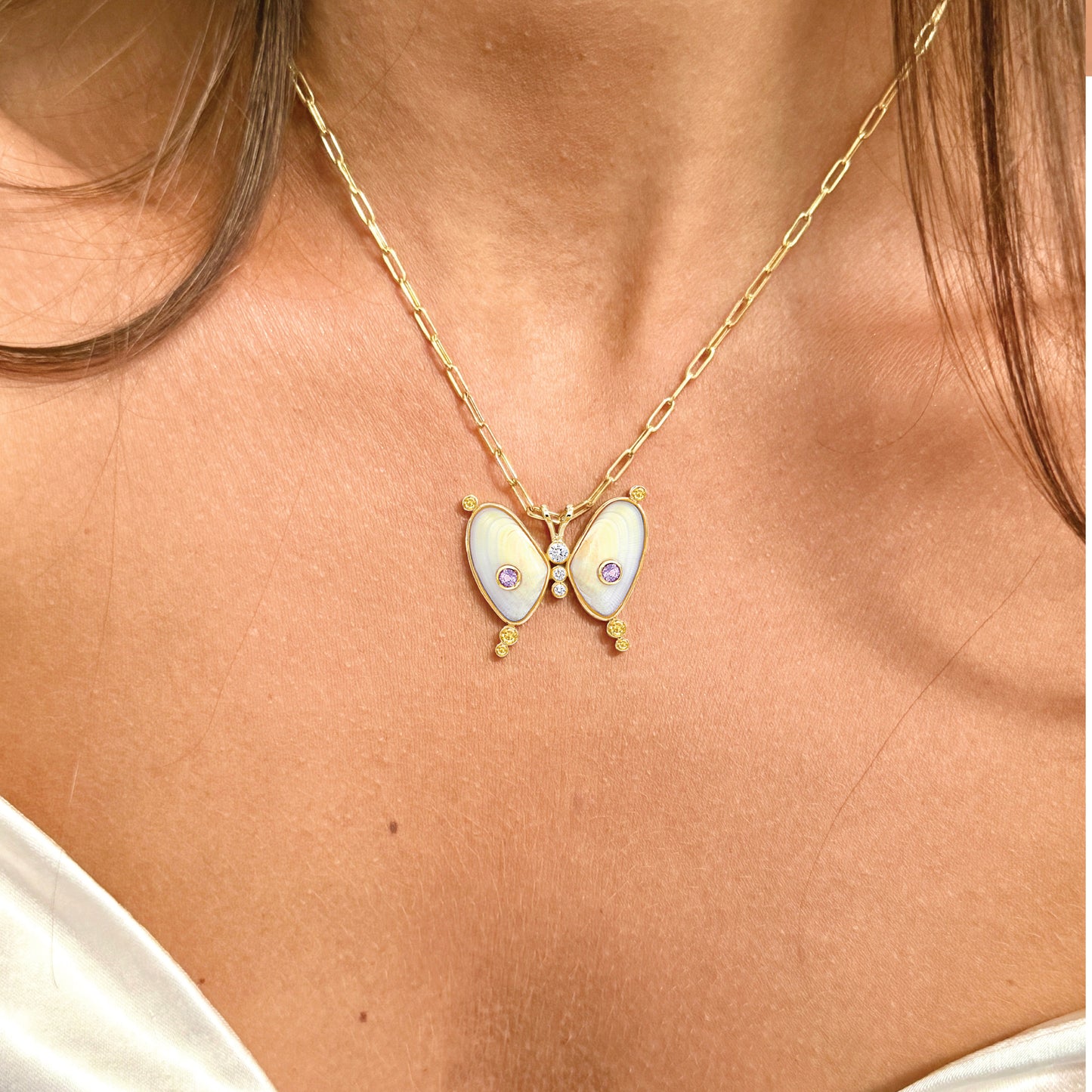 De Milo Butterfly Necklace