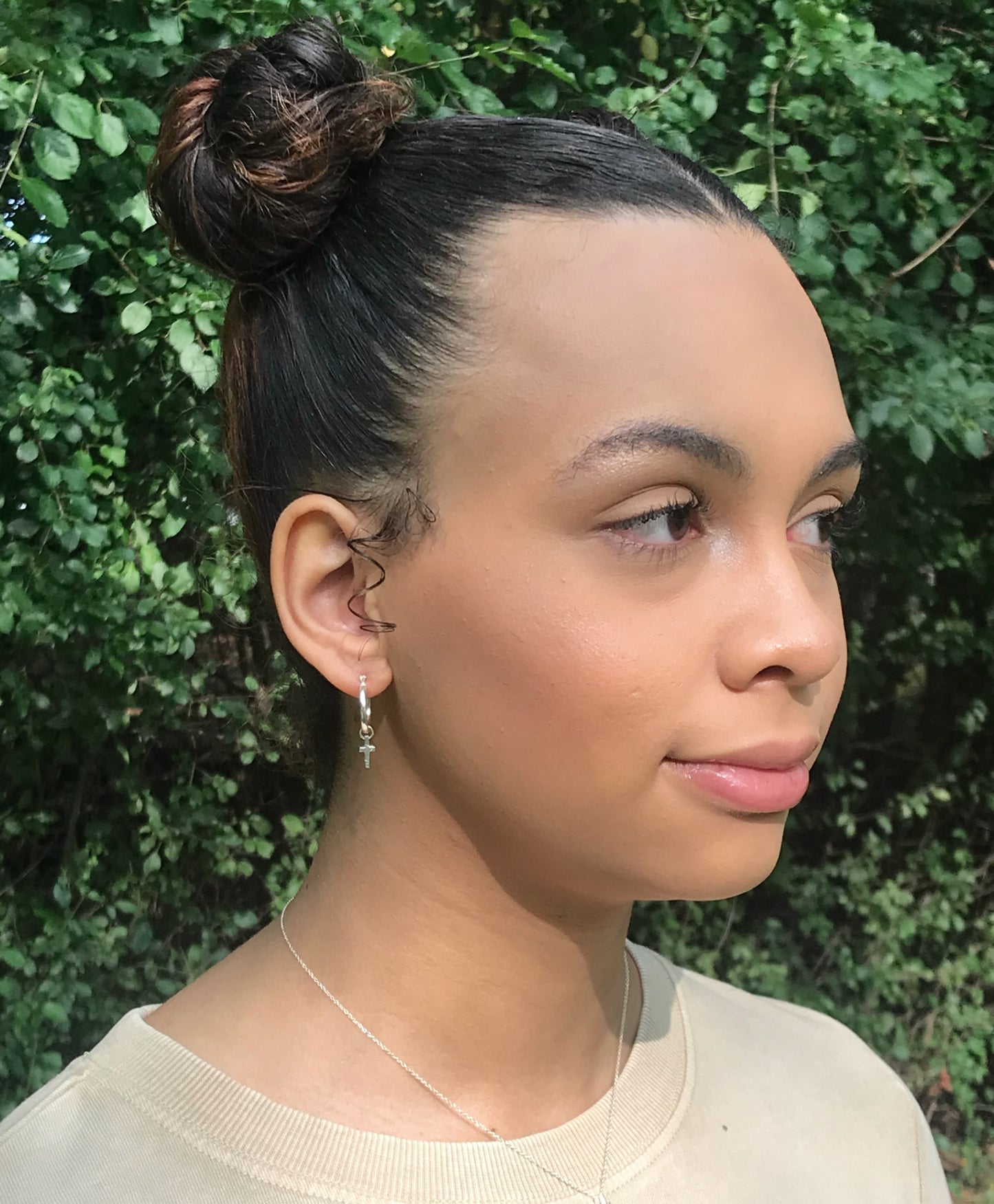 Mini Cross Hoops