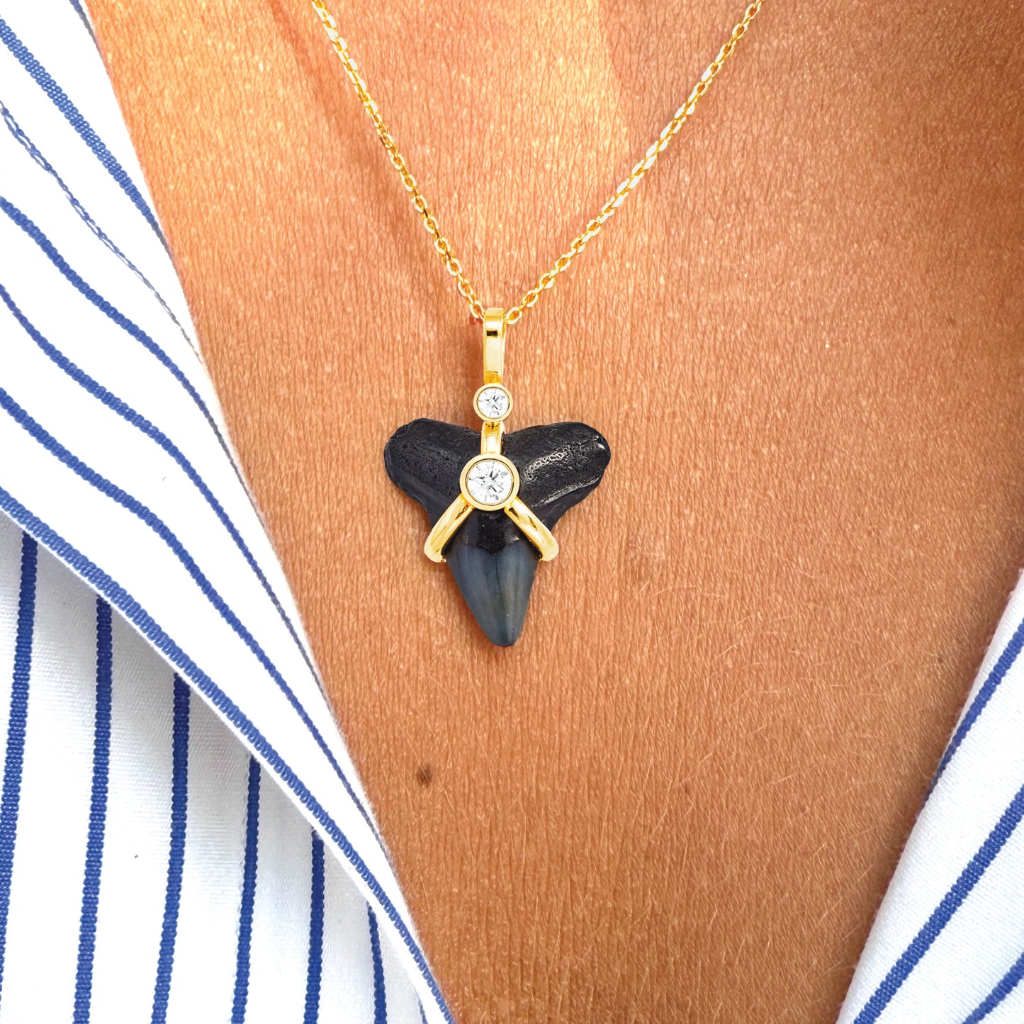 Oscuro Shark Tooth Necklace