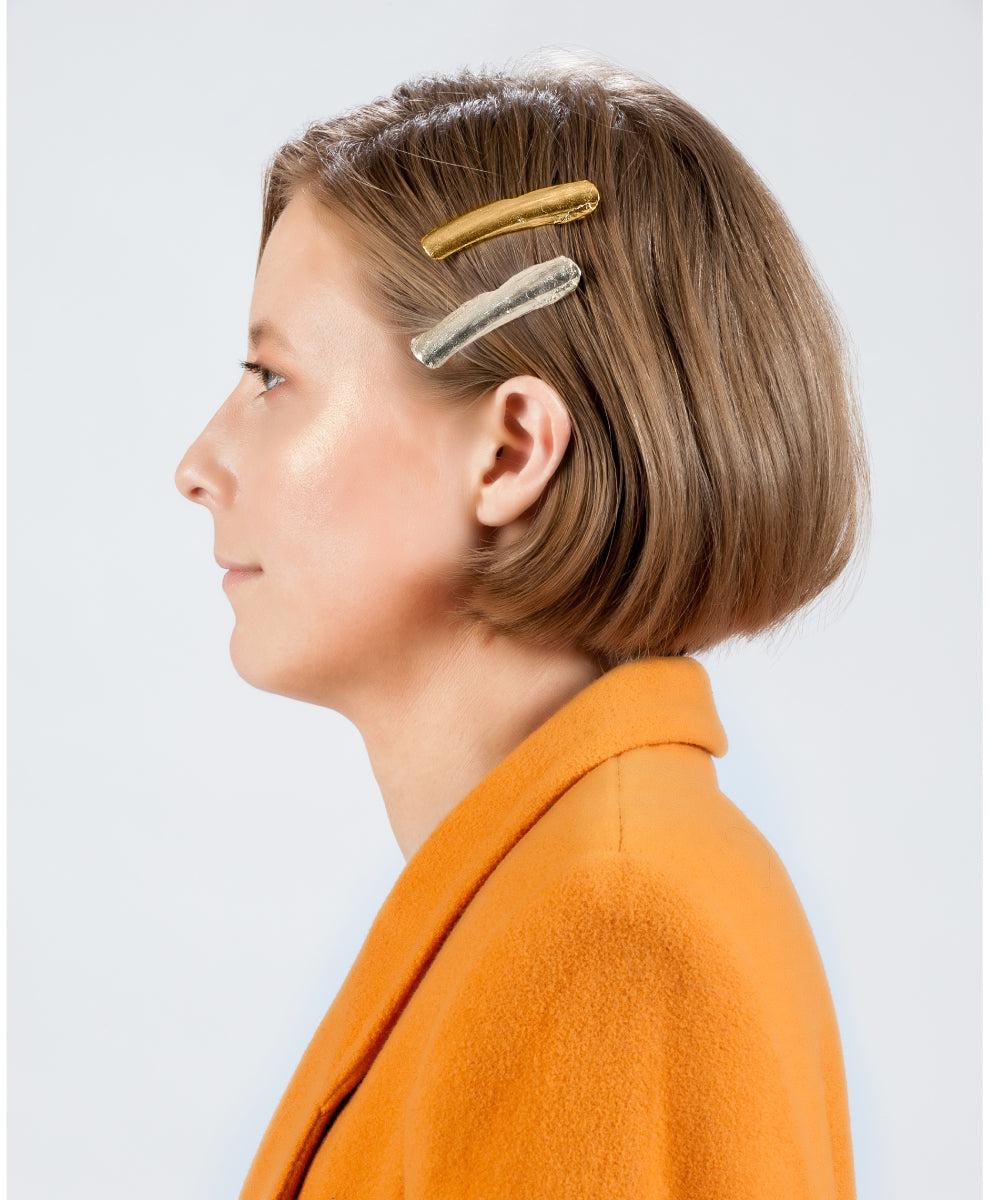 Silver Venus barrette