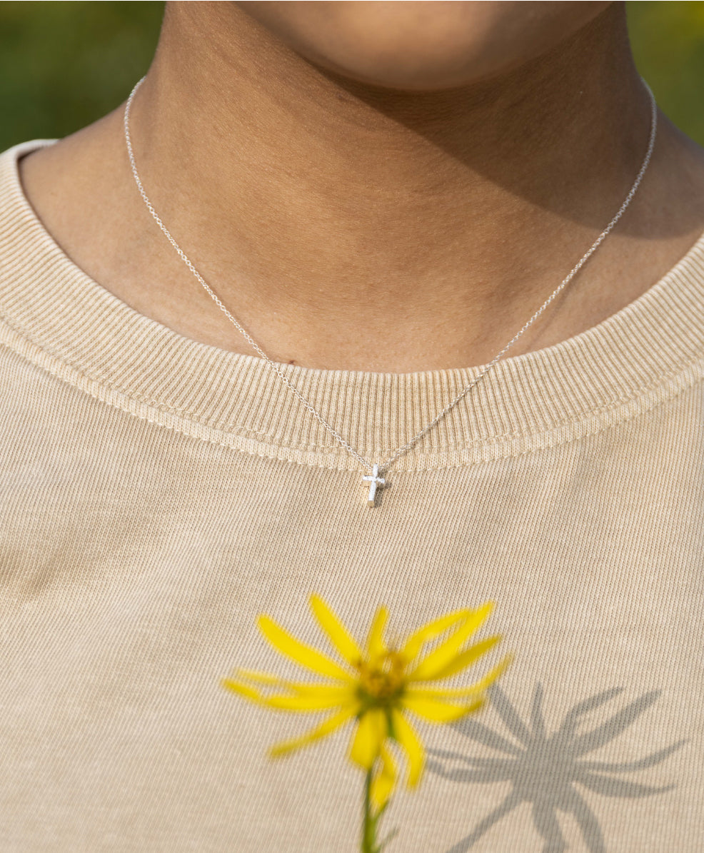 Mini Cross Necklace