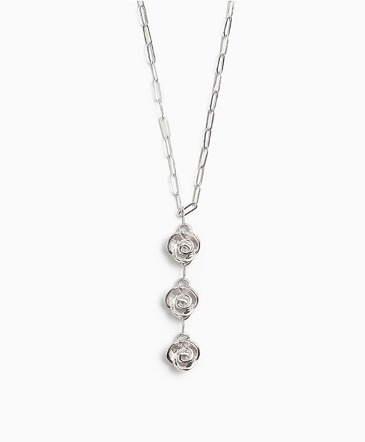 Awakening of Flora Necklace Silver