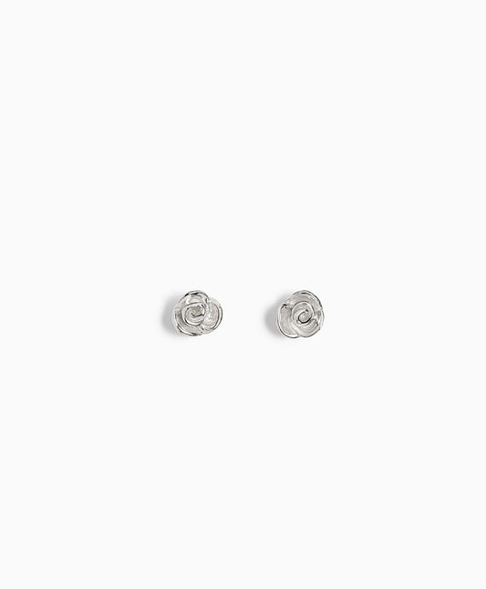 Flora Earrings Silver