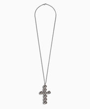 Load image into Gallery viewer, Rose Heirloom Cross Silver