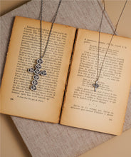 Load image into Gallery viewer, Rosette Cross Necklace