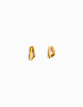 Load image into Gallery viewer, Gold Coral Earrings